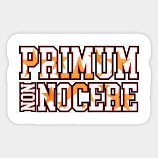 FIRST DO NO HARM | PRIMUM NON NOCERE Sticker